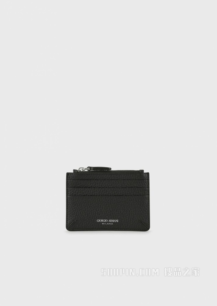 la Prima皮革卡包 | Giorgio Armani