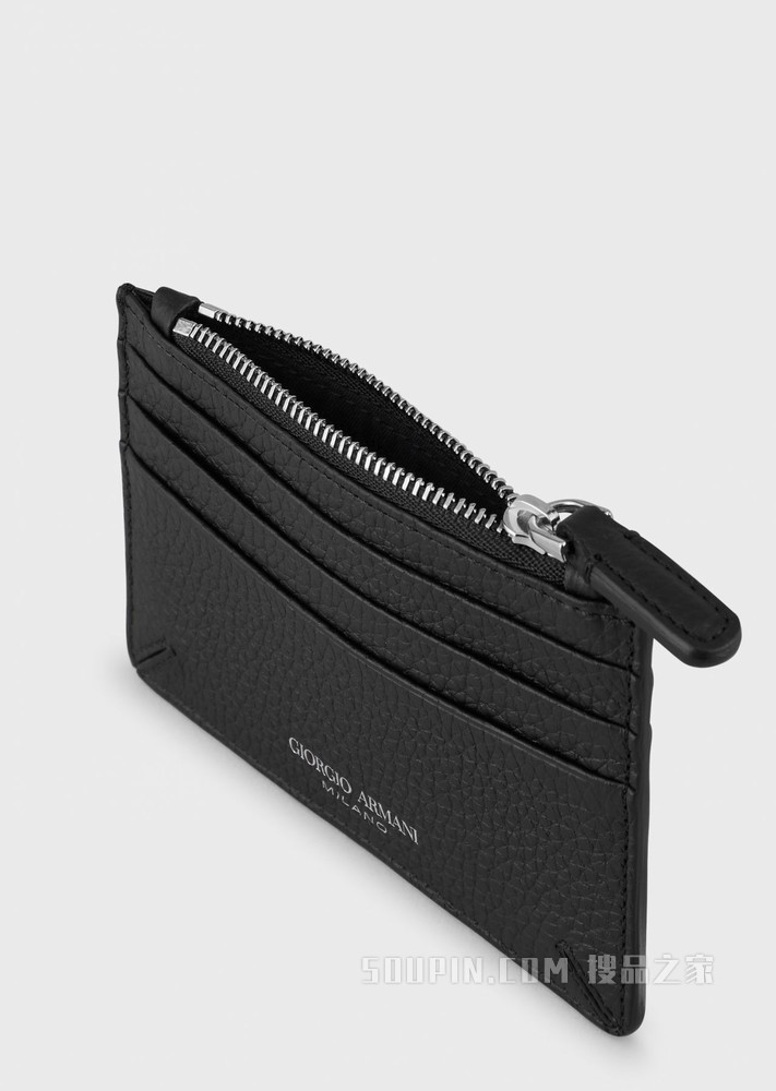 la Prima皮革卡包 | Giorgio Armani