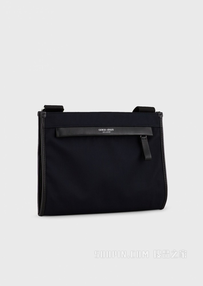 印花LOGO斜挎包 | Giorgio Armani