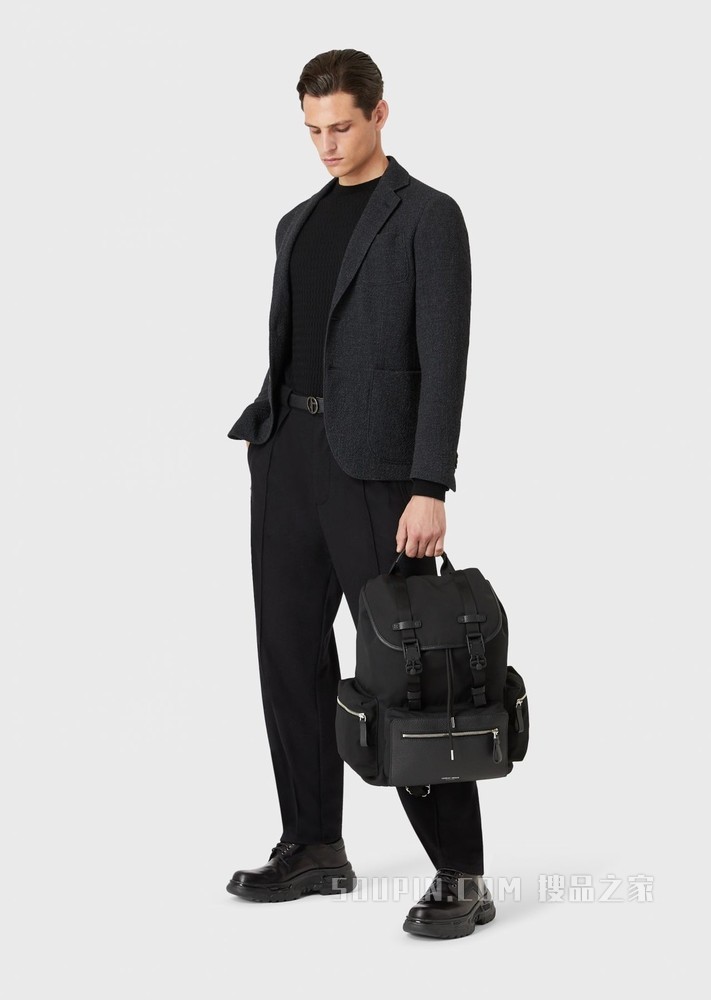 休闲双肩背包 | Giorgio Armani