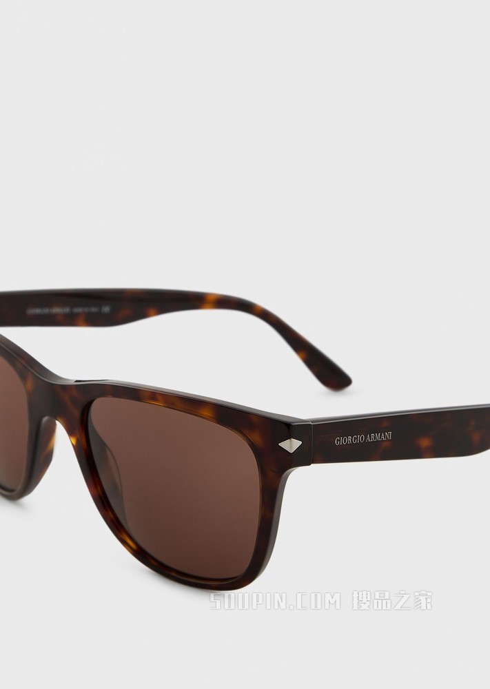 经典方形太阳镜 | Giorgio Armani