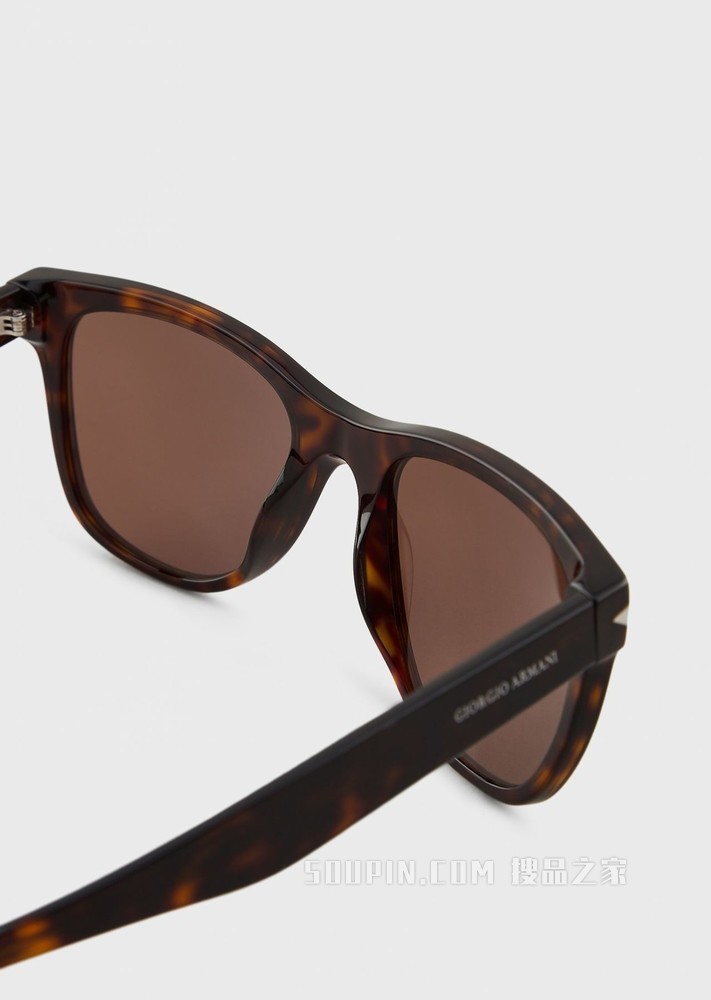 经典方形太阳镜 | Giorgio Armani