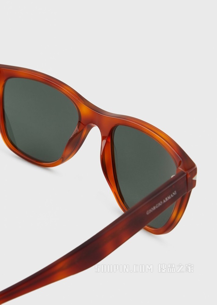 经典方形太阳镜 | Giorgio Armani