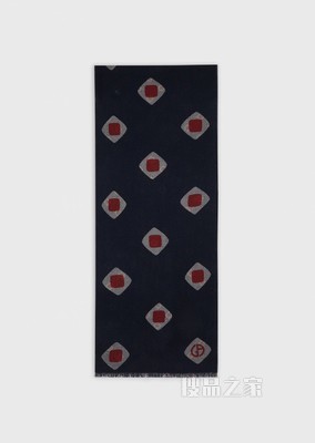 经典绵羊毛围巾 | Giorgio Armani