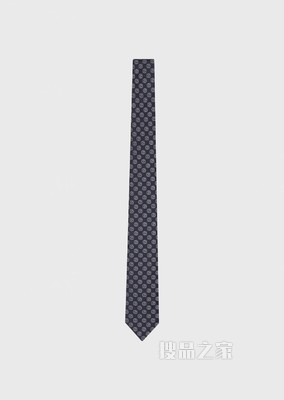 通体徽标桑蚕丝领带 | Giorgio Armani