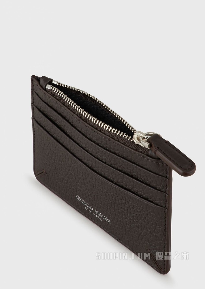 la Prima皮革卡包 | Giorgio Armani