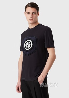 经典徽标短袖T恤 | Giorgio Armani