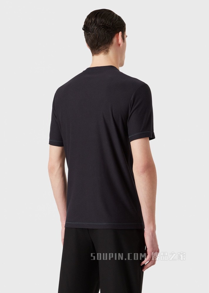 经典徽标短袖T恤 | Giorgio Armani