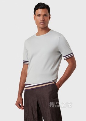 棉质休闲T恤 | Giorgio Armani