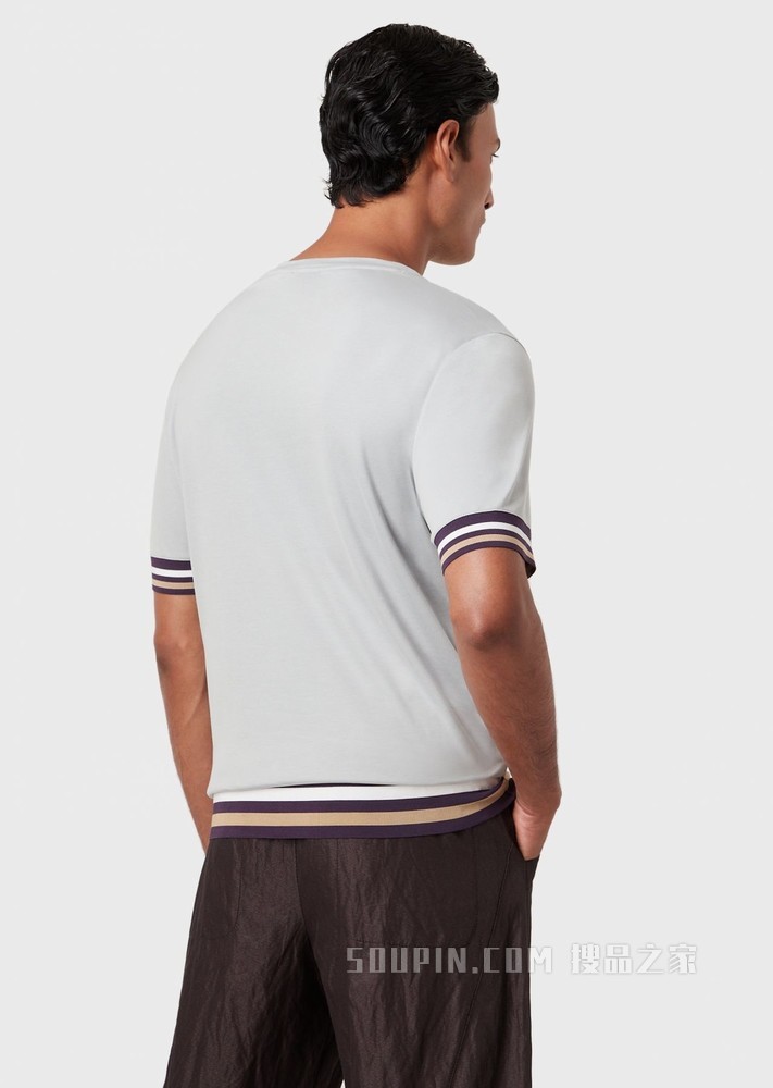 棉质休闲T恤 | Giorgio Armani