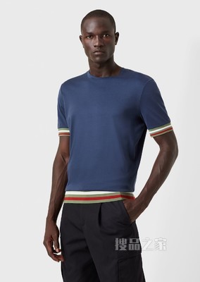 棉质休闲T恤 | Giorgio Armani
