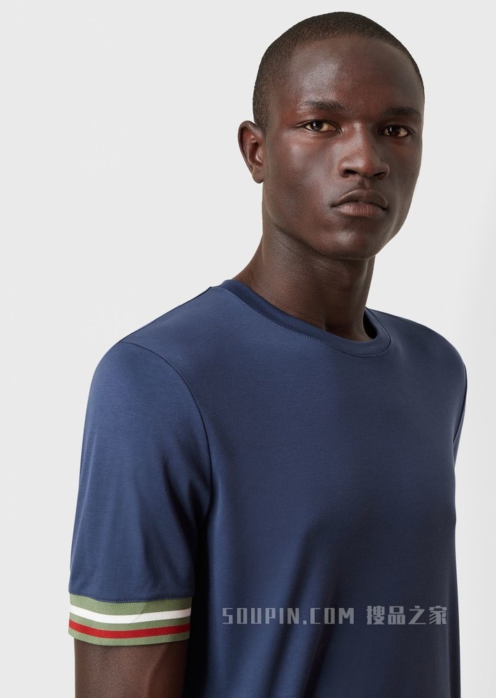 棉质休闲T恤 | Giorgio Armani