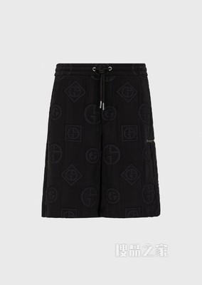 别致休闲抽绳短裤 | Giorgio Armani