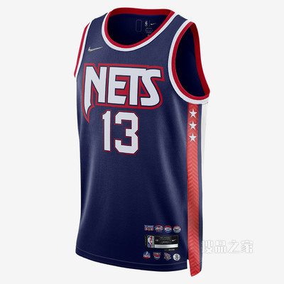 布鲁克林篮网队 City Edition Nike Dri-FIT NBA Swingman Jersey 男子球衣