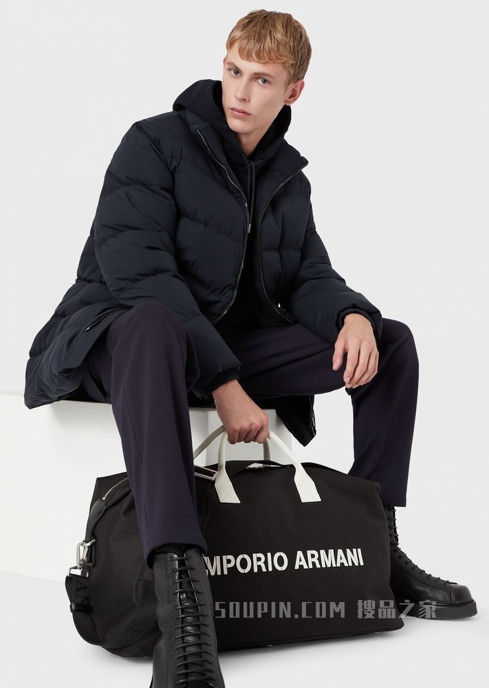 时尚简约拉链羽绒服 | Emporio Armani