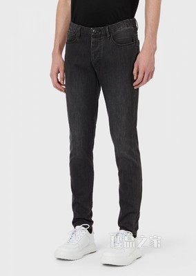 弹力修身牛仔裤 | Emporio Armani