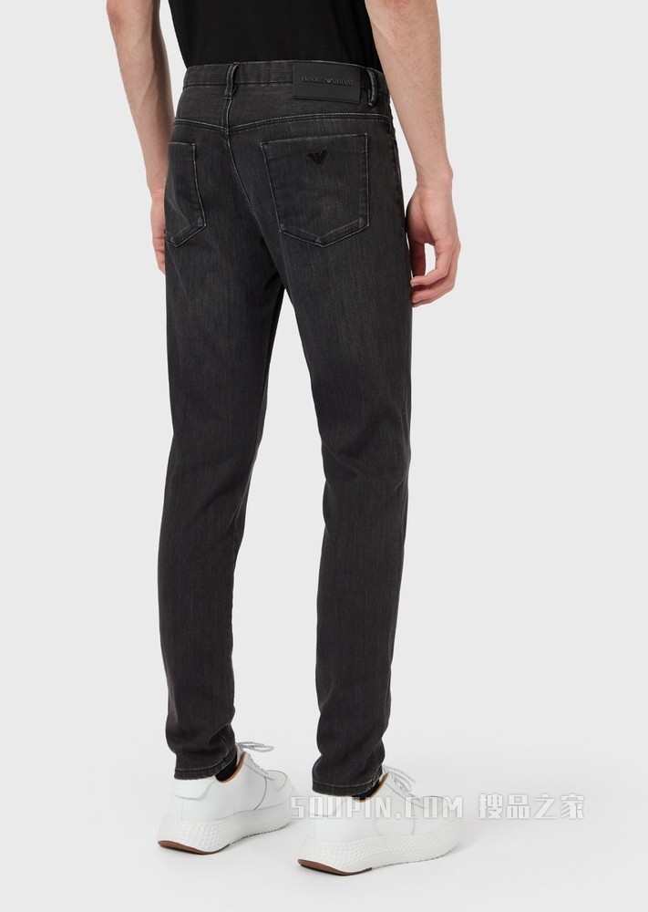 弹力修身牛仔裤 | Emporio Armani