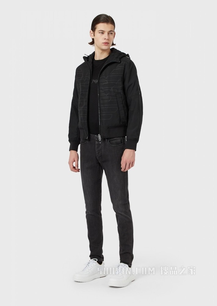 弹力修身牛仔裤 | Emporio Armani