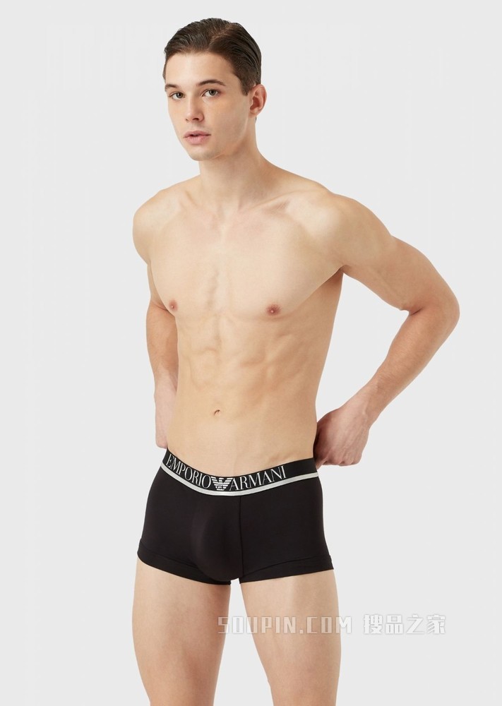 经典标识平角内裤 | Emporio Armani