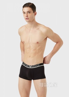 经典标识平角内裤 | Emporio Armani