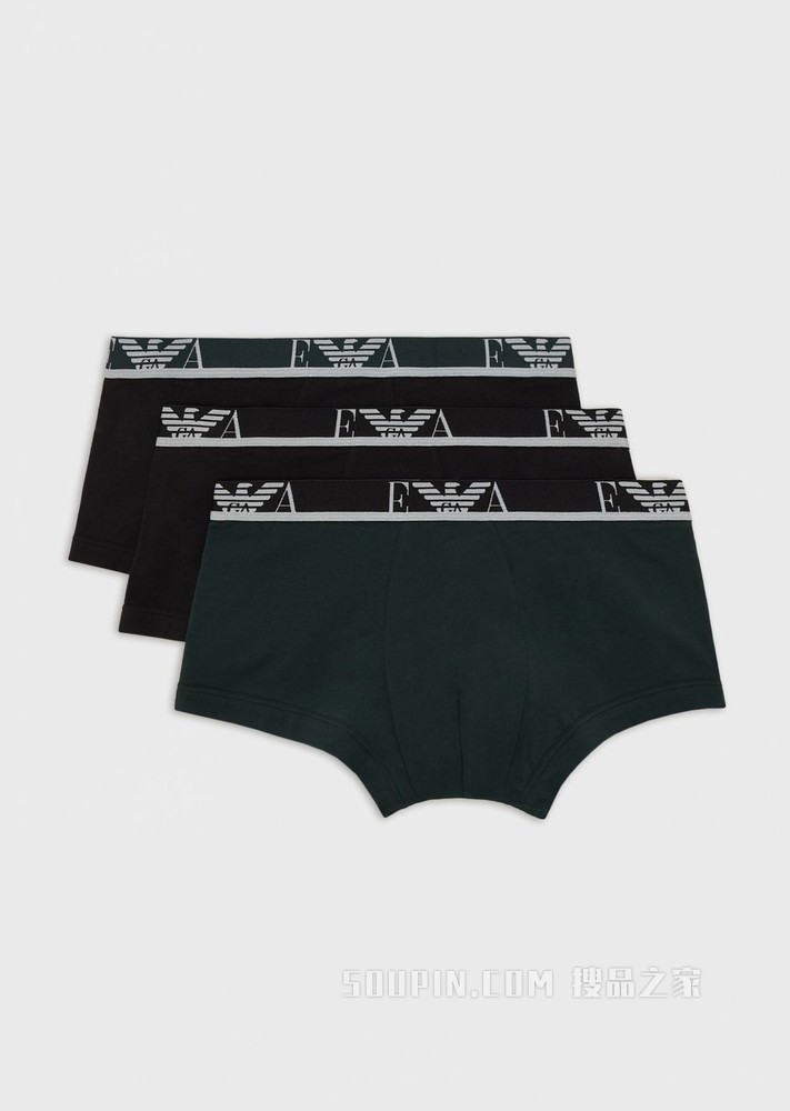 经典标识三条装内裤套装 | Emporio Armani