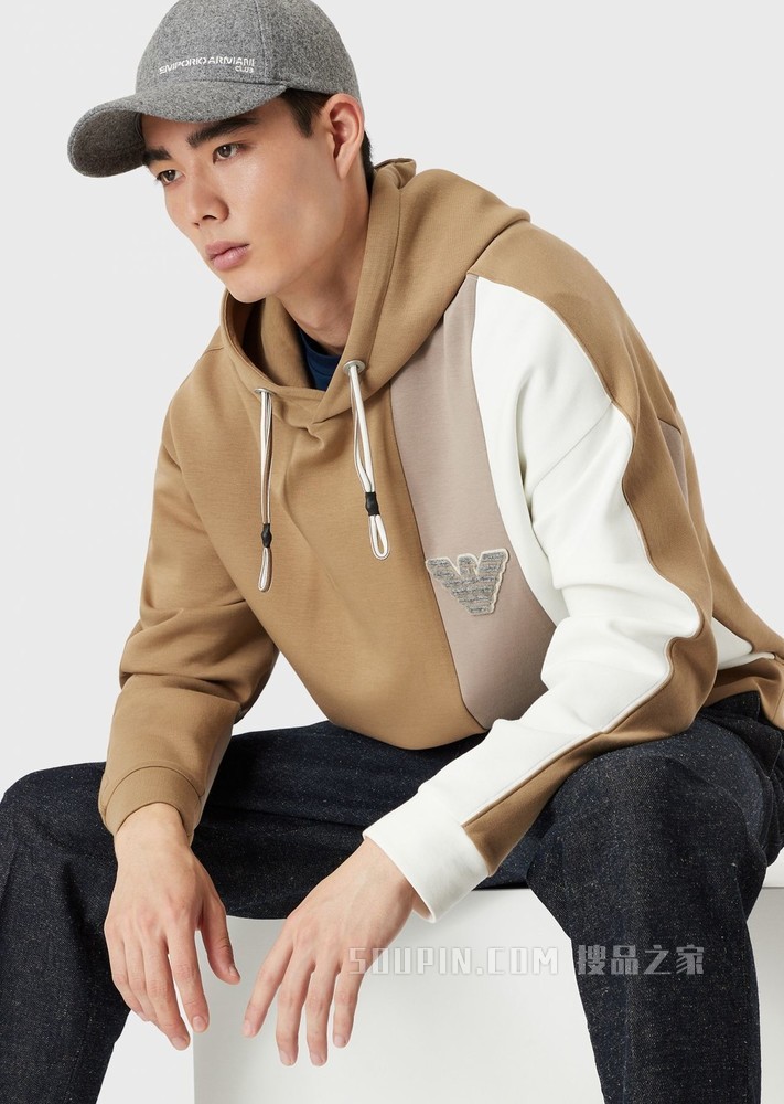 时尚牛仔慢跑裤 | Emporio Armani