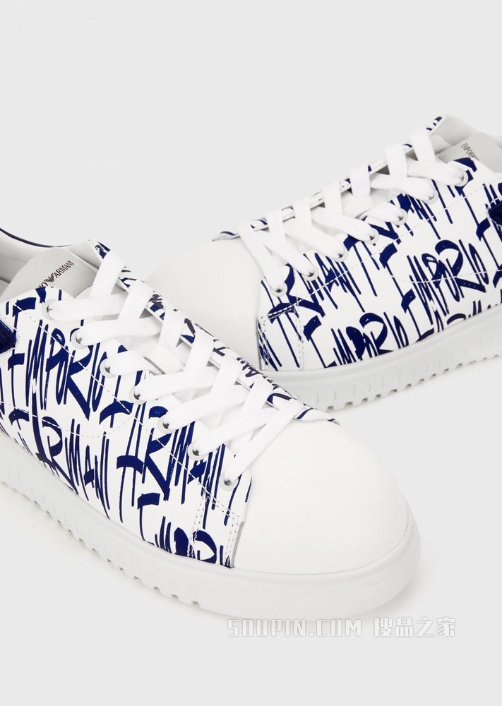 Capsule logo胶囊系列运动鞋 | Emporio Armani