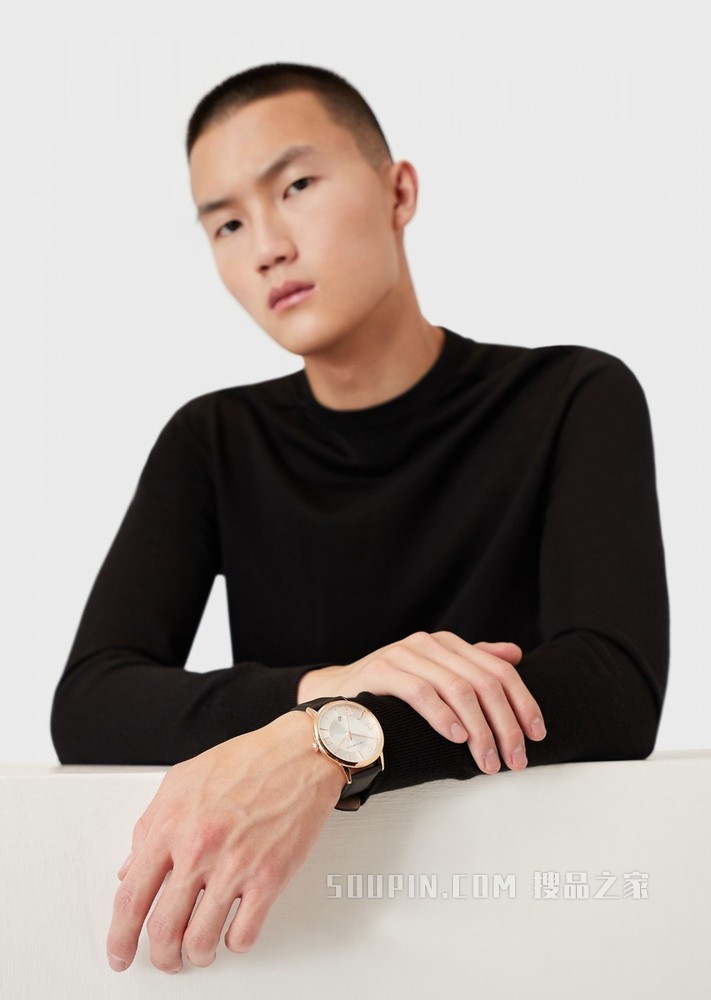 简约刻度瑞士机芯石英腕表 | Emporio Armani