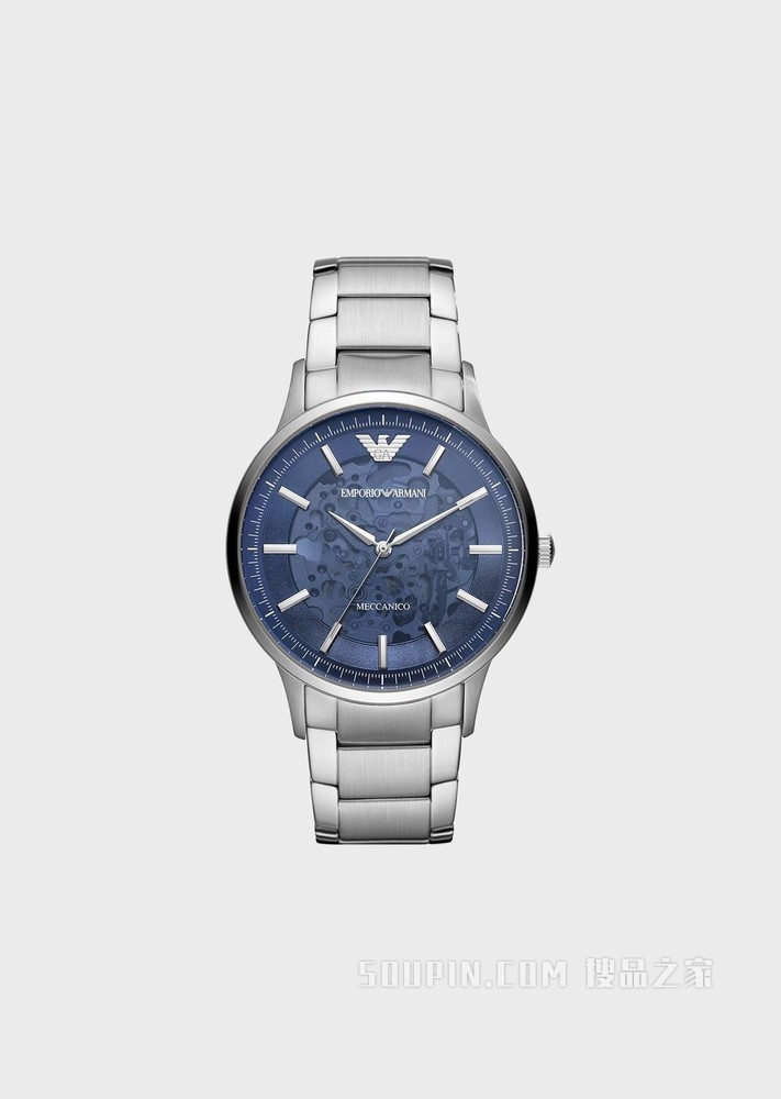宋威龙同款镂空机械腕表 | Emporio Armani