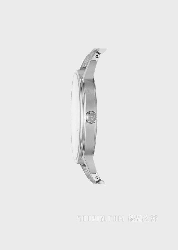 经典复古不绣钢表带情侣石英腕表 | Emporio Armani