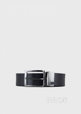 搓纹皮革腰带 | Emporio Armani