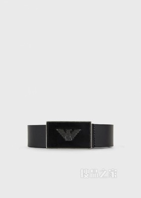 鹰标皮革腰带 | Emporio Armani