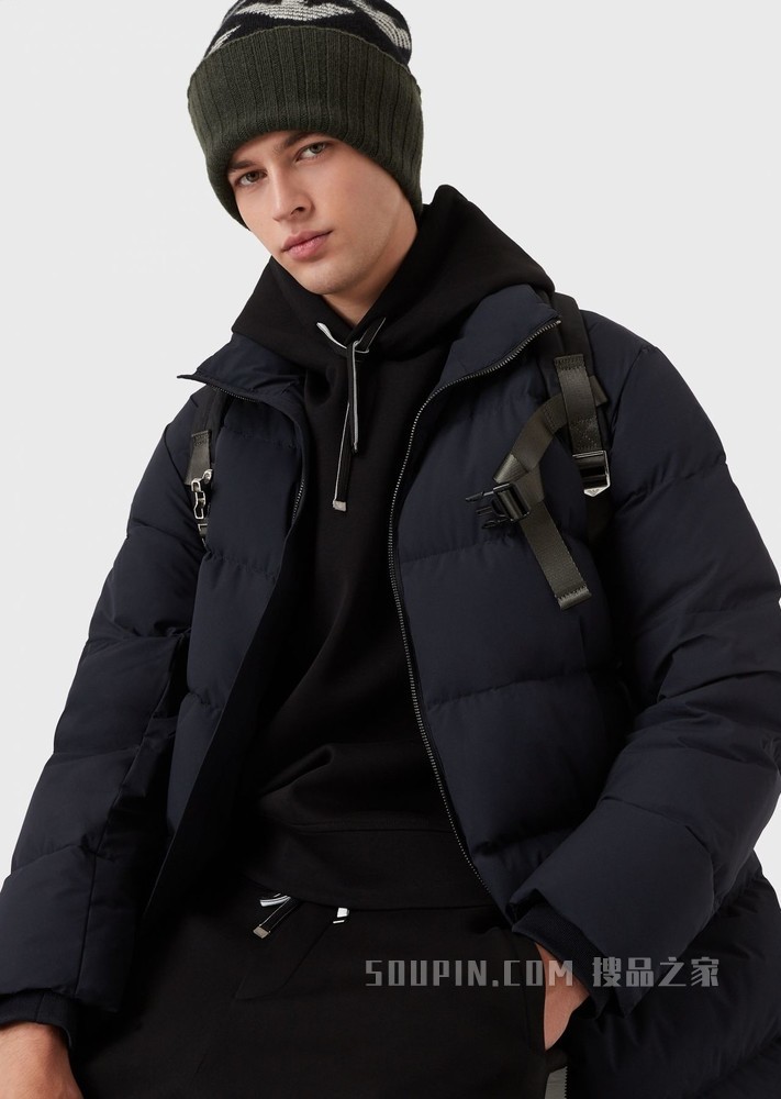 鹰标休闲针织帽 | Emporio Armani
