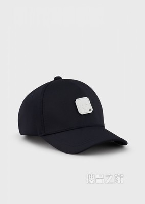 Emoji趣味表情贴片棒球帽 | Emporio Armani