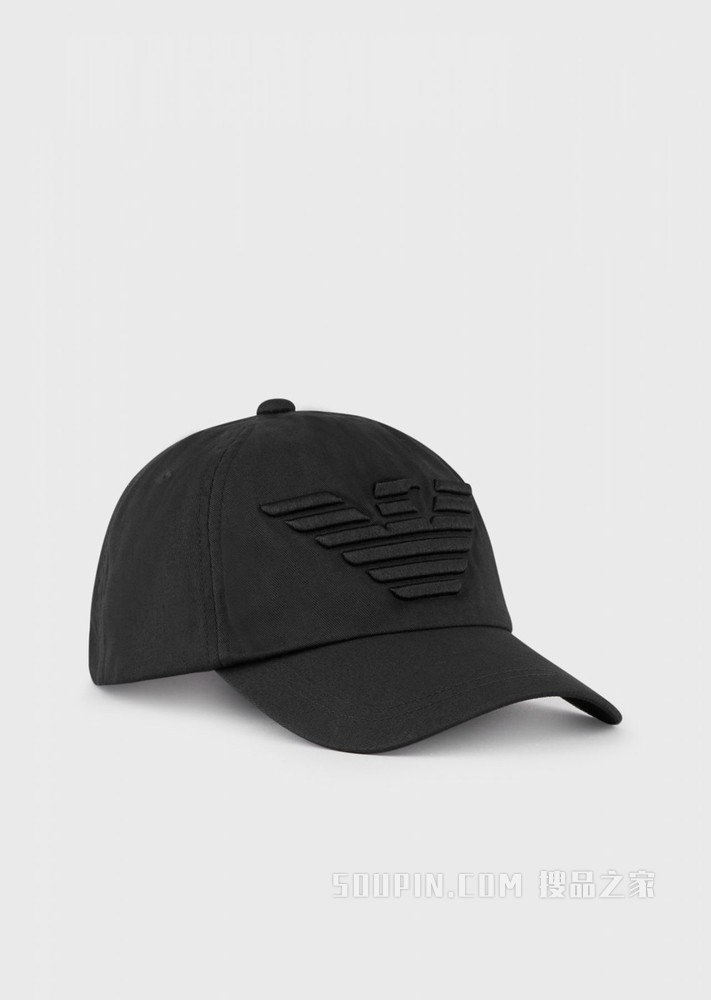 刺绣鹰标LOGO棒球帽 | Emporio Armani