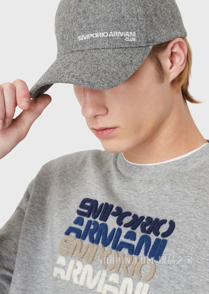 经典标识棒球帽 | Emporio Armani