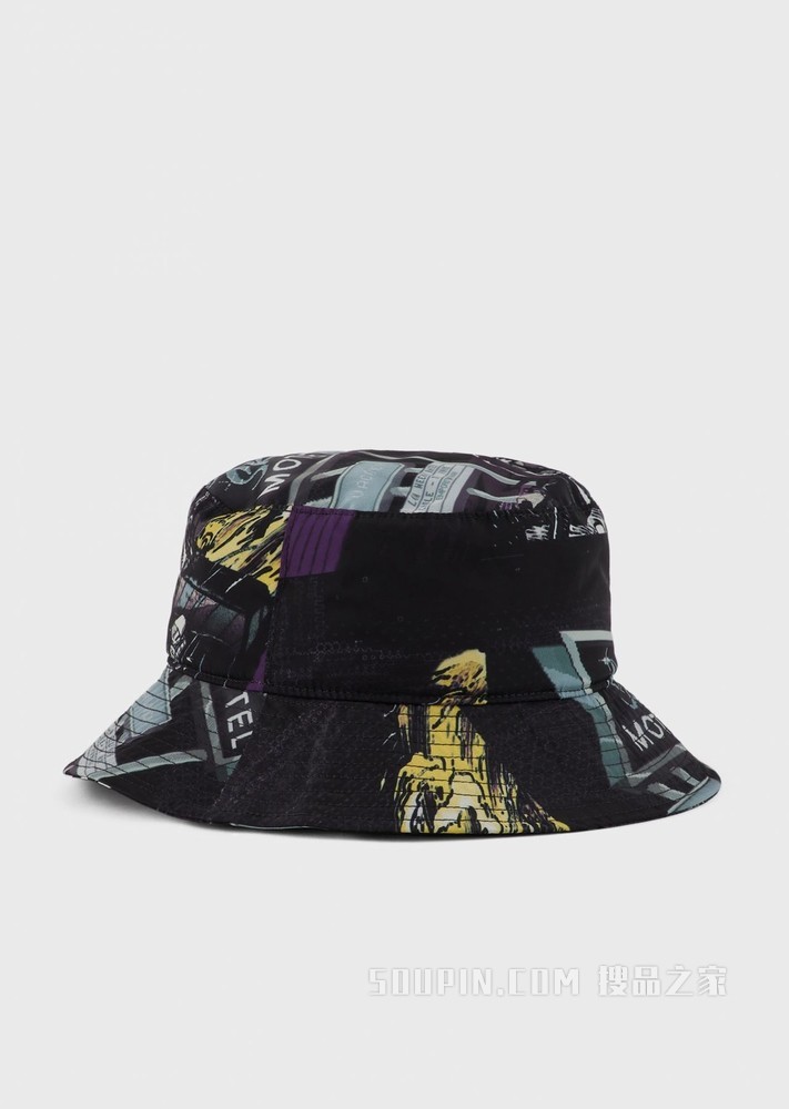 赛车胶囊系列印花钟形帽 | Emporio Armani