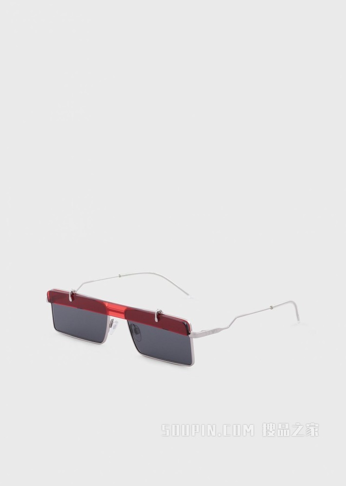 时尚方形太阳镜 | Emporio Armani