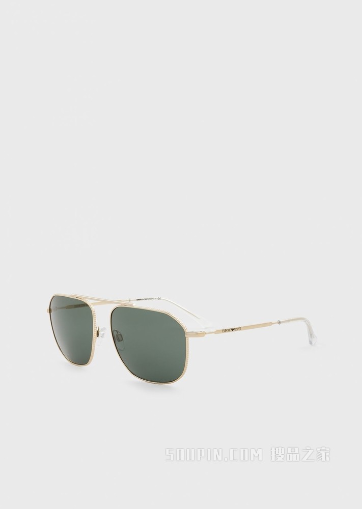 简约方形太阳镜 | Emporio Armani