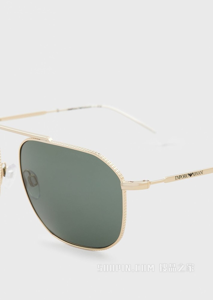 简约方形太阳镜 | Emporio Armani