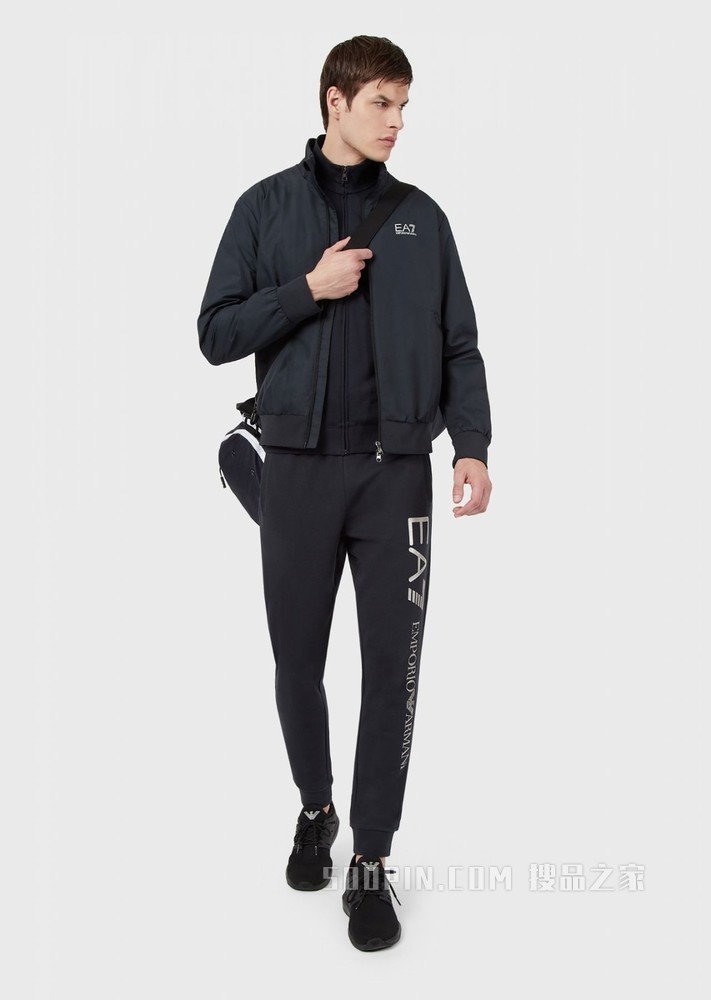 徽标棉质卫衣 | Emporio Armani