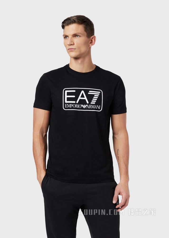 短袖圆领LOGO T恤 | Emporio Armani