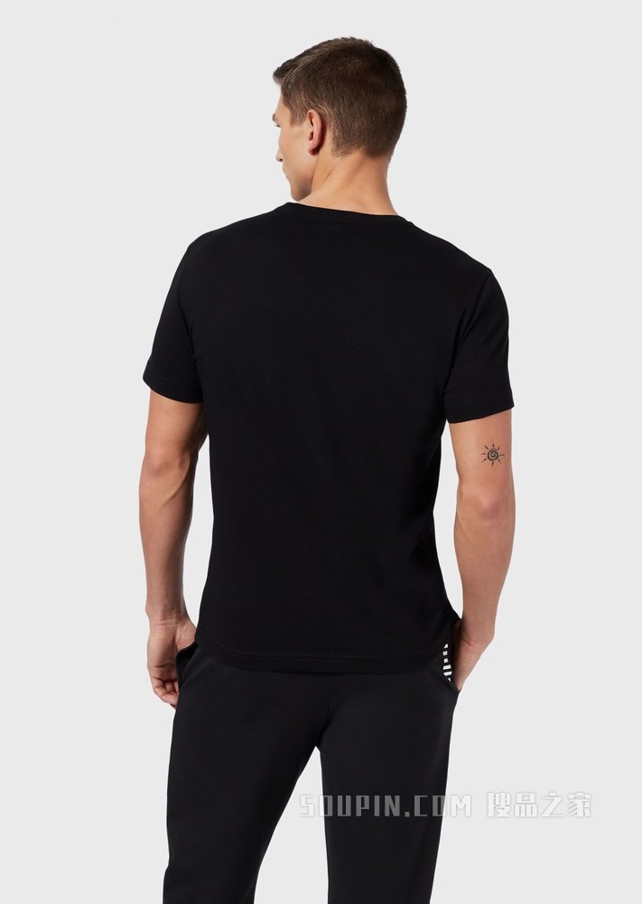 短袖圆领LOGO T恤 | Emporio Armani