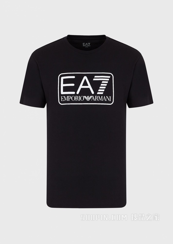短袖圆领LOGO T恤 | Emporio Armani