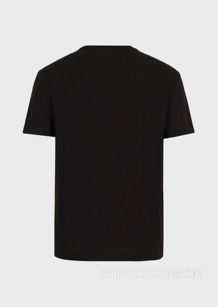 金色徽标短袖 T 恤 | Emporio Armani