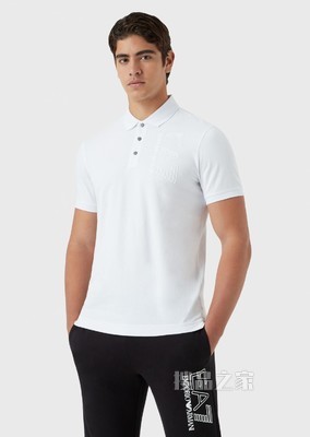 徽标短袖POLO衫 | Emporio Armani