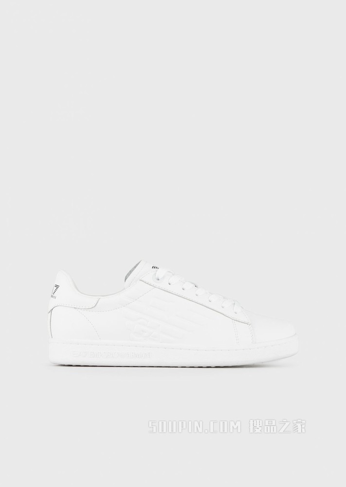 压花LOGO休闲鞋 | Emporio Armani