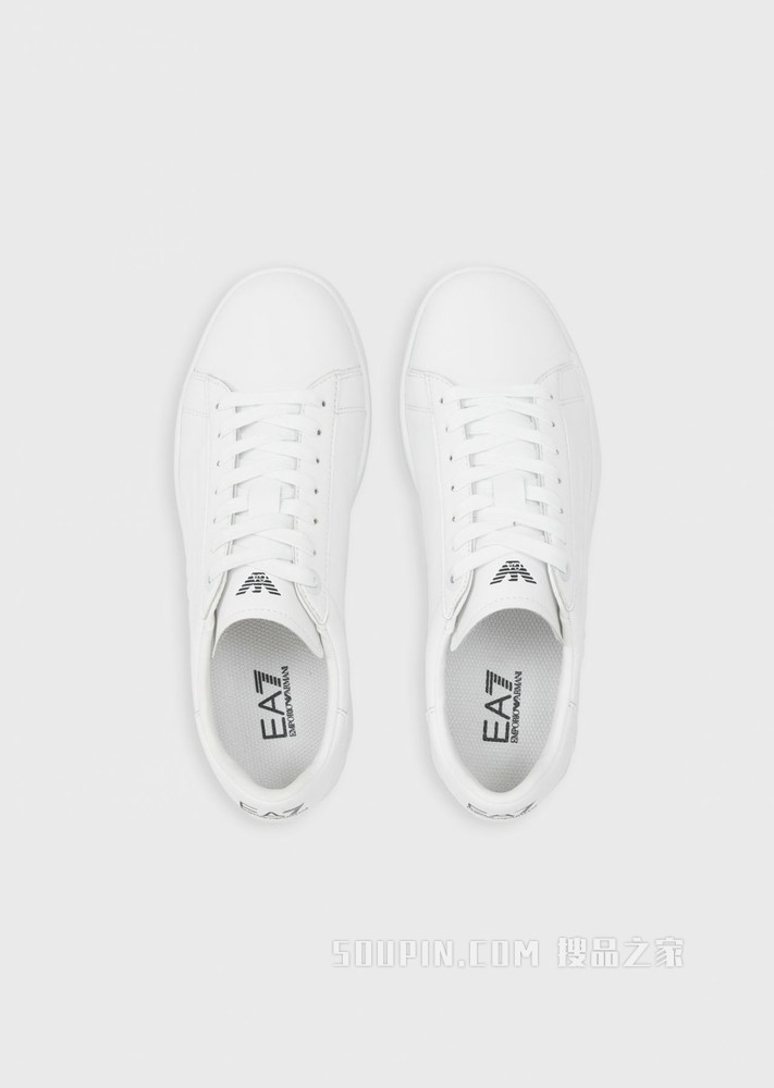 压花LOGO休闲鞋 | Emporio Armani