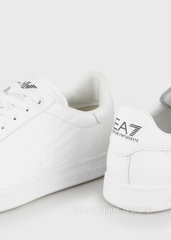 压花LOGO休闲鞋 | Emporio Armani