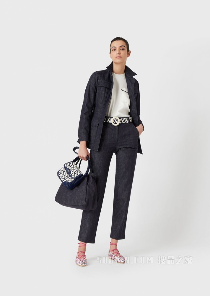 经典徽标棉质T恤 | Giorgio Armani